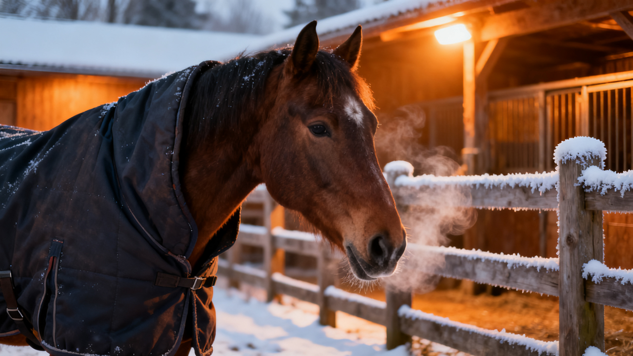 Préparer son cheval pour l’hiver : conseils de base